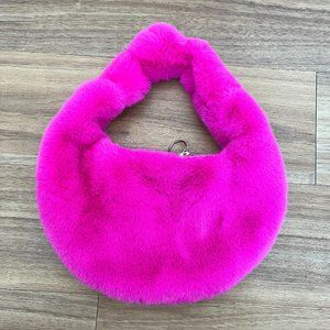 Fluffy Pink Purse